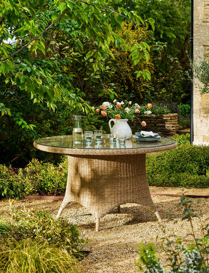 Brayford Round Dining Table Large Natural - Tables & Sets - Garden Trading -