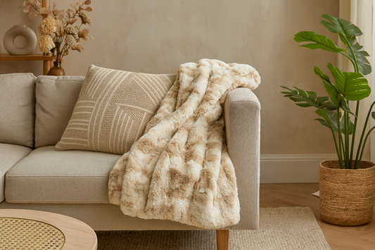 Luxe Faux Fur Throw