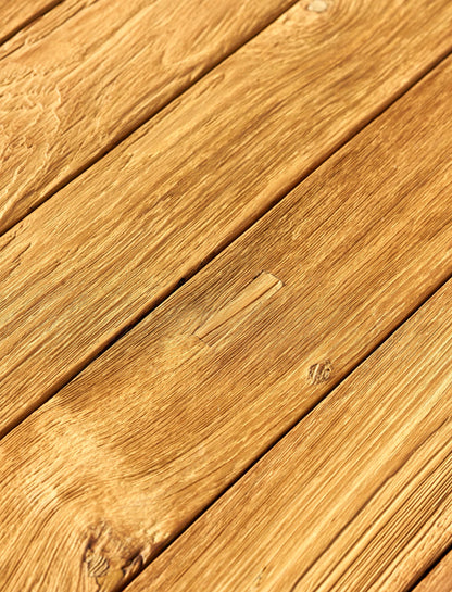 Hawthorne Round Slatted Dining Table Natural
