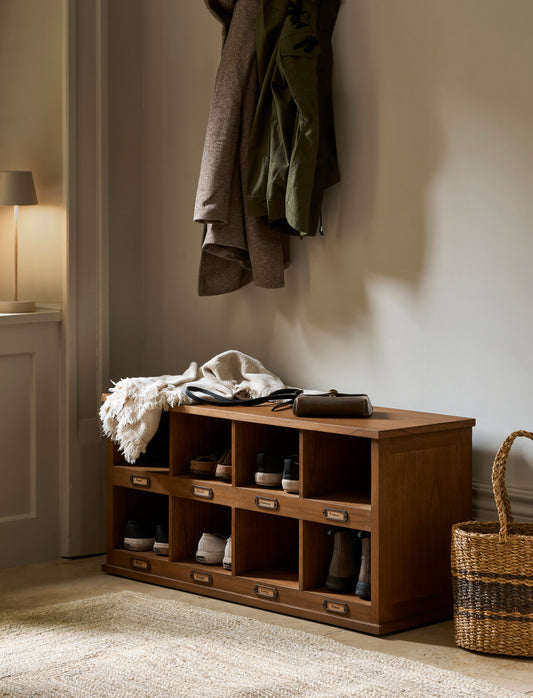 Walcote Shoe Storage Natural - Shoe Storage - Garden Trading -