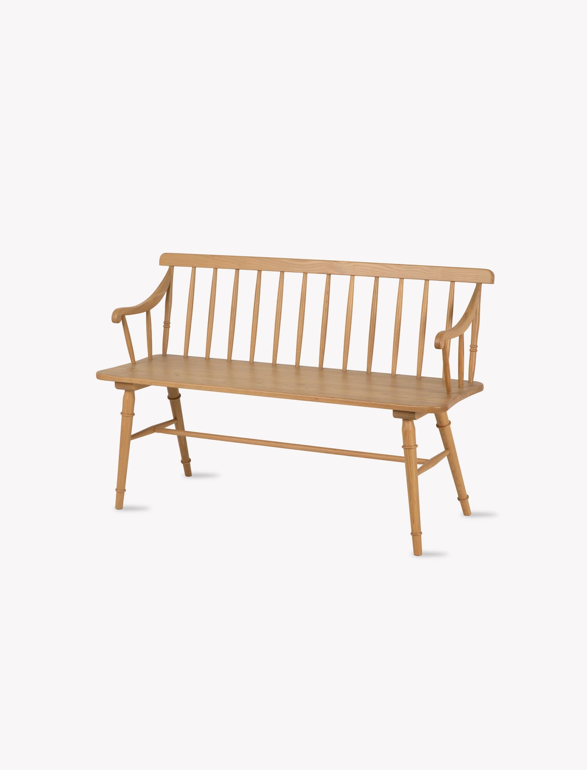 Oakworth Bench - Dining Chairs & Benches - Garden Trading -