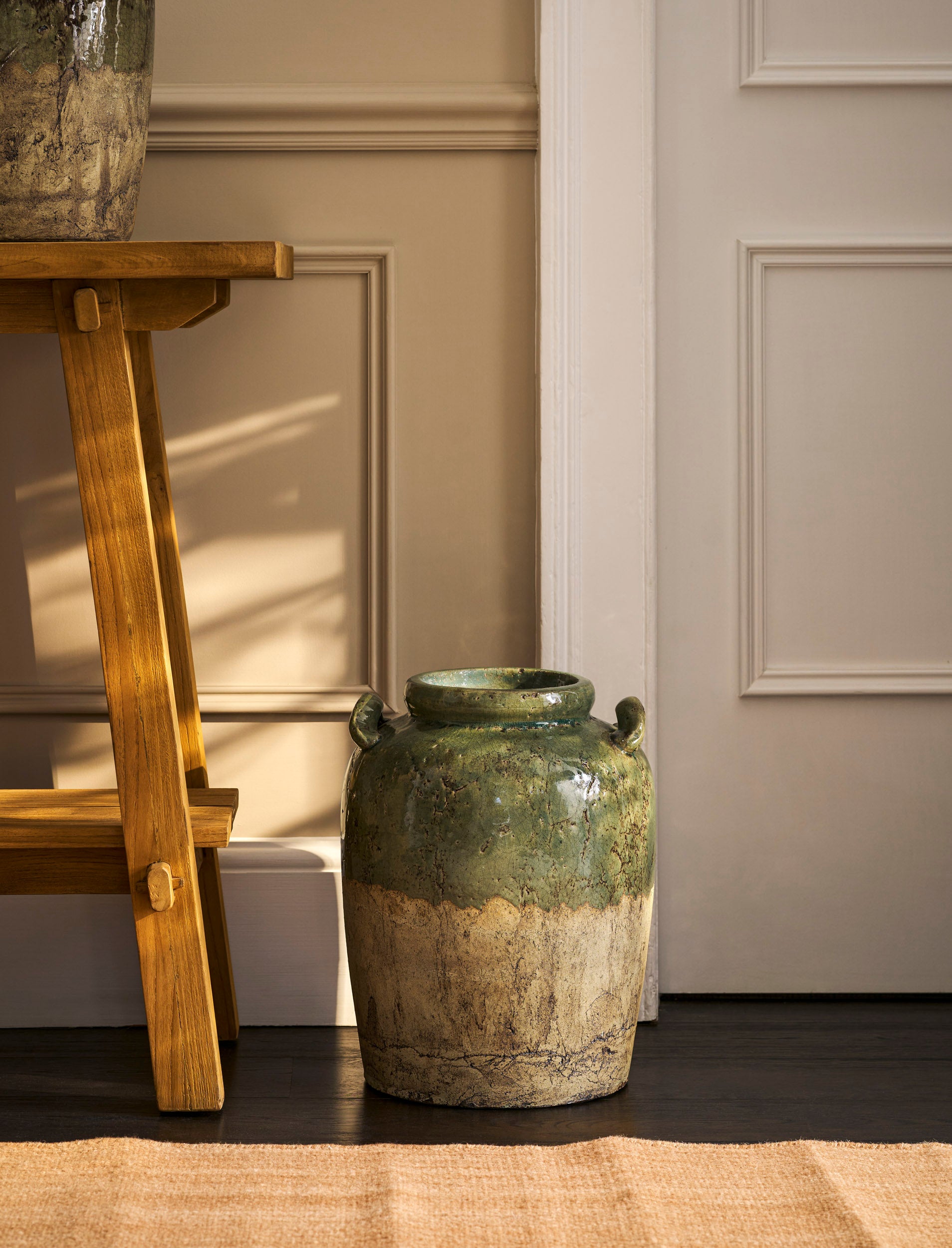 Meysey Vase Large Fern - Vases & Flowers - Garden Trading -