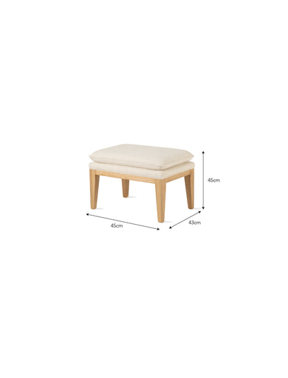Farmoor Footstool Natural