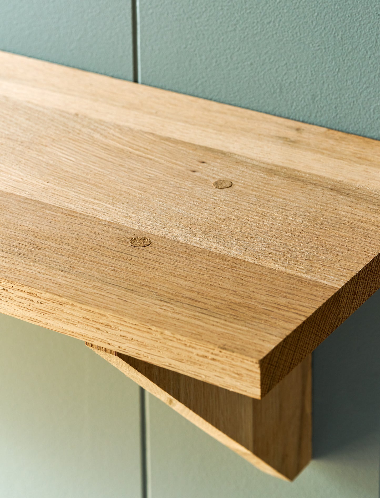 Hambledon Shelf 120cm Natural - Hooks & Shelving - Garden Trading -