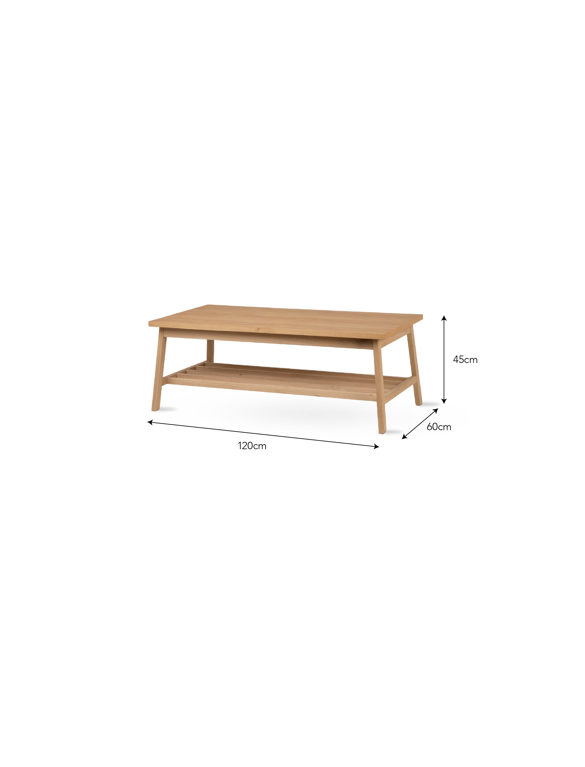 Hambledon Coffee Table Natural - Coffee & Side Tables - Garden Trading -