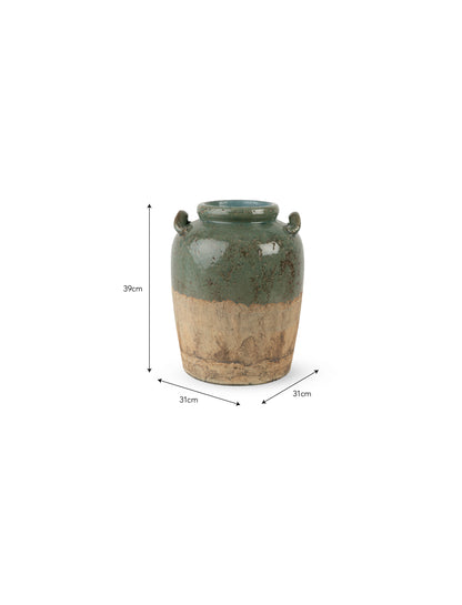Meysey Vase Large Fern - Vases & Flowers - Garden Trading -