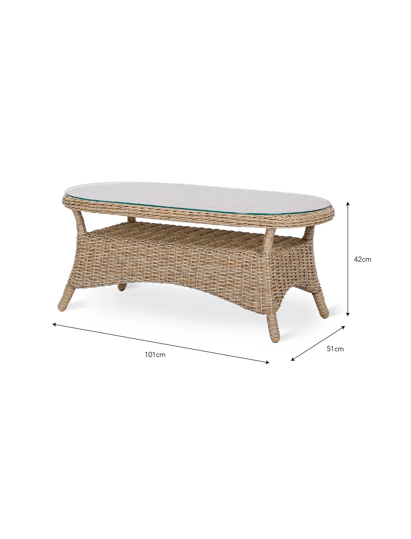 Brayford Coffee Table Natural - Tables & Sets - Garden Trading -