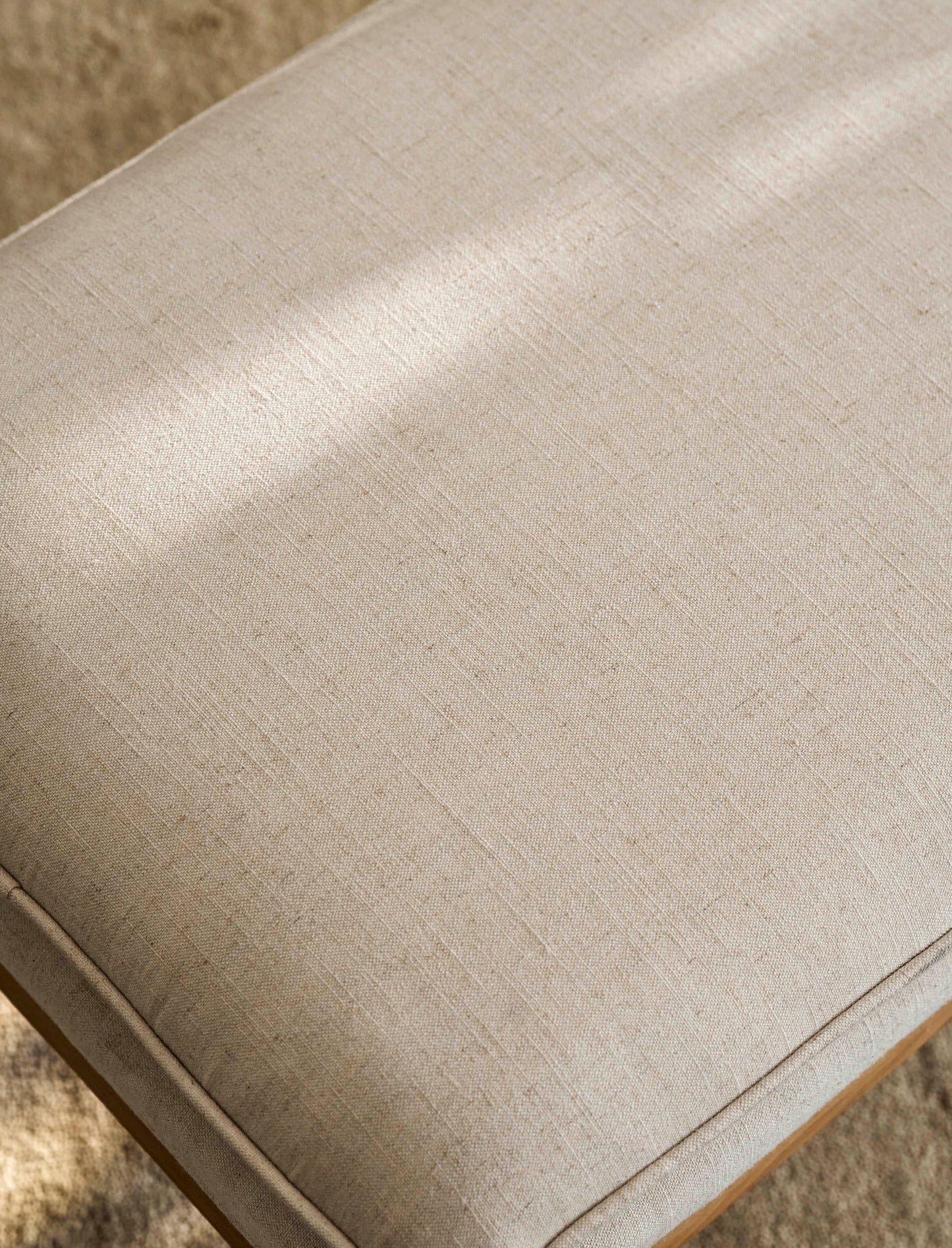 Farmoor Footstool Natural