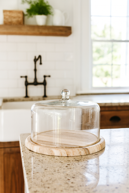 Portwell Cake Dome Beige Marble