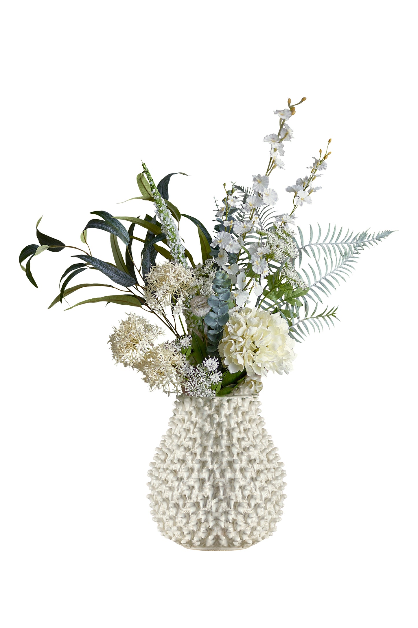Symphony Artificial Bouquet Large White