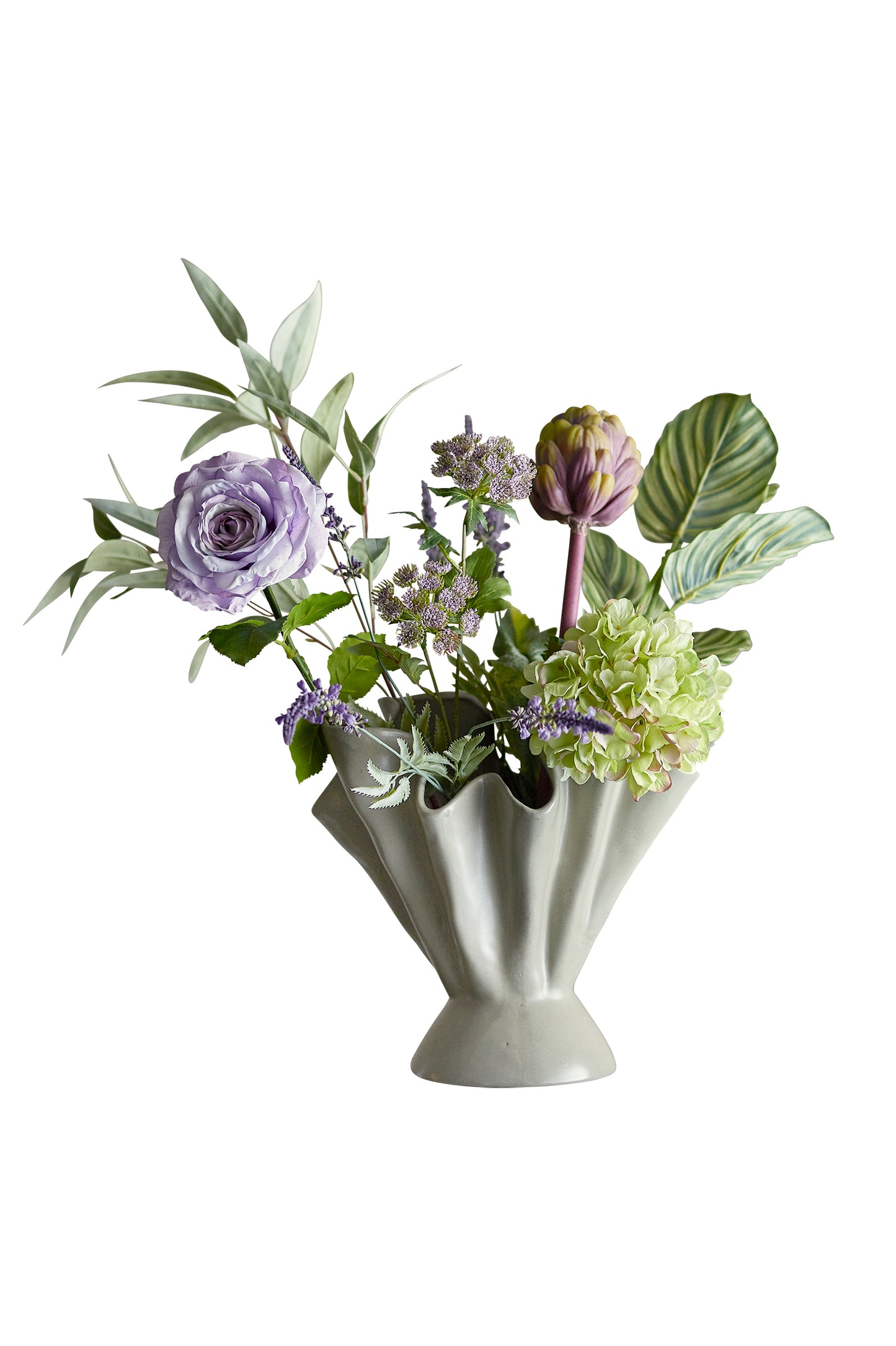 Whisper Artificial Bouquet Purple