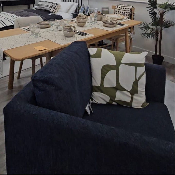 Agnes Armchair Charcoal - ARMCH - Gallery Direct -