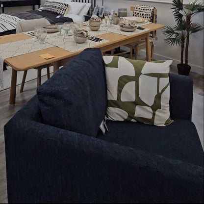 Agnes Armchair Charcoal - ARMCH - Gallery Direct -