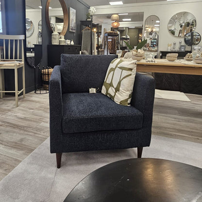 Agnes Armchair Charcoal - ARMCH - Gallery Direct -