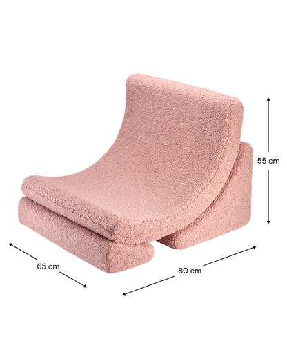 Guava Pink Moon Chair