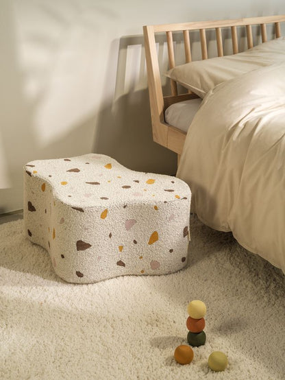 Wigiwama Terrazzo Cloud Pouffe - Multi-Colour