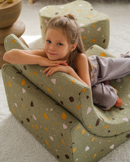 Terrazzo Moss Moon Chair