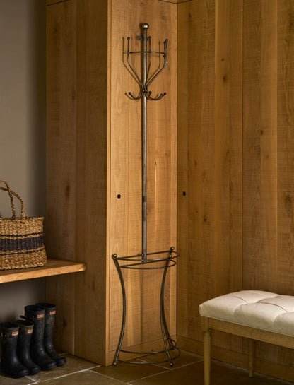 Farringdon Wall Mounted Coat Stand - Coat Stands & Hooks - Garden Trading -