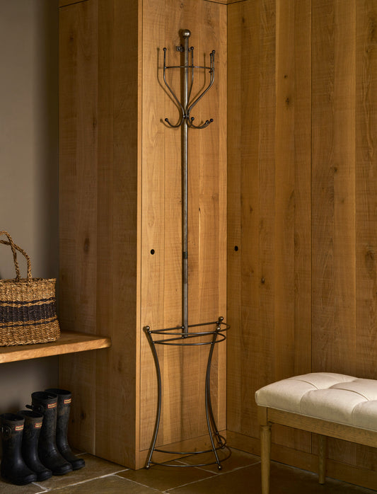 Farringdon Wall Mounted Coat Stand - Coat Stands & Hooks - Garden Trading -