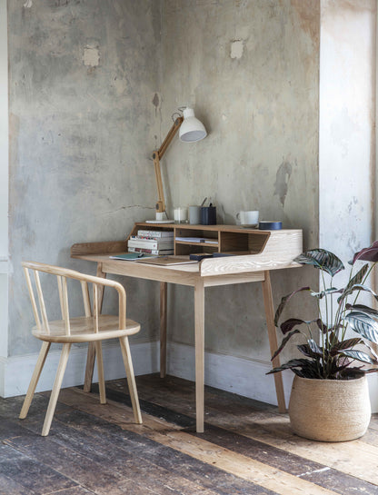 Ashwicke Desk with Storage Natural