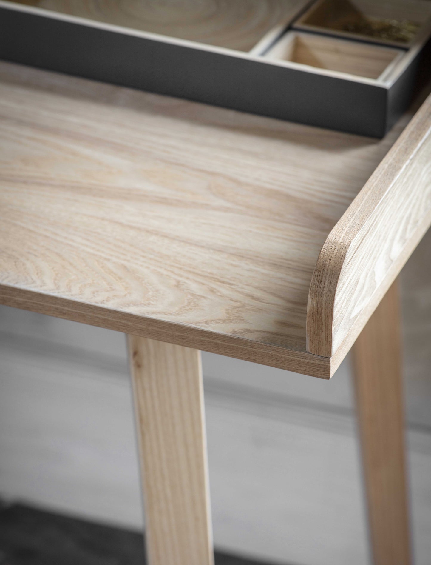 Ashwicke Desk with Storage Natural