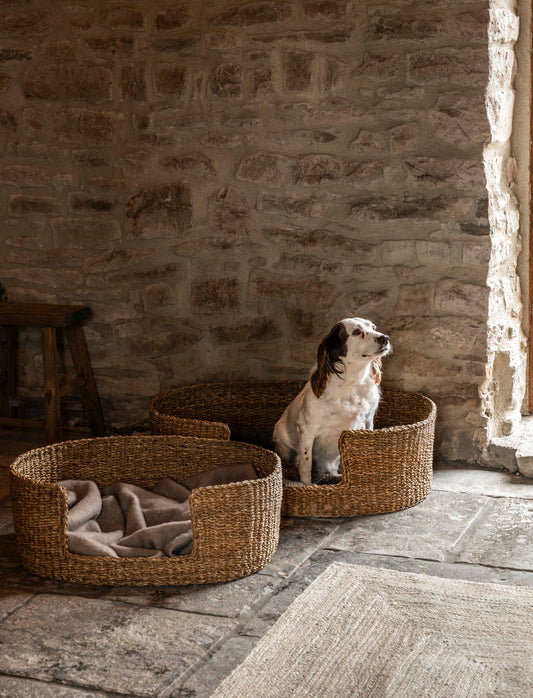 Brading Pet Beds Set of 2 Natural - Pets - Garden Trading -