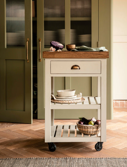 Walcote Butchers Block Clay Wood