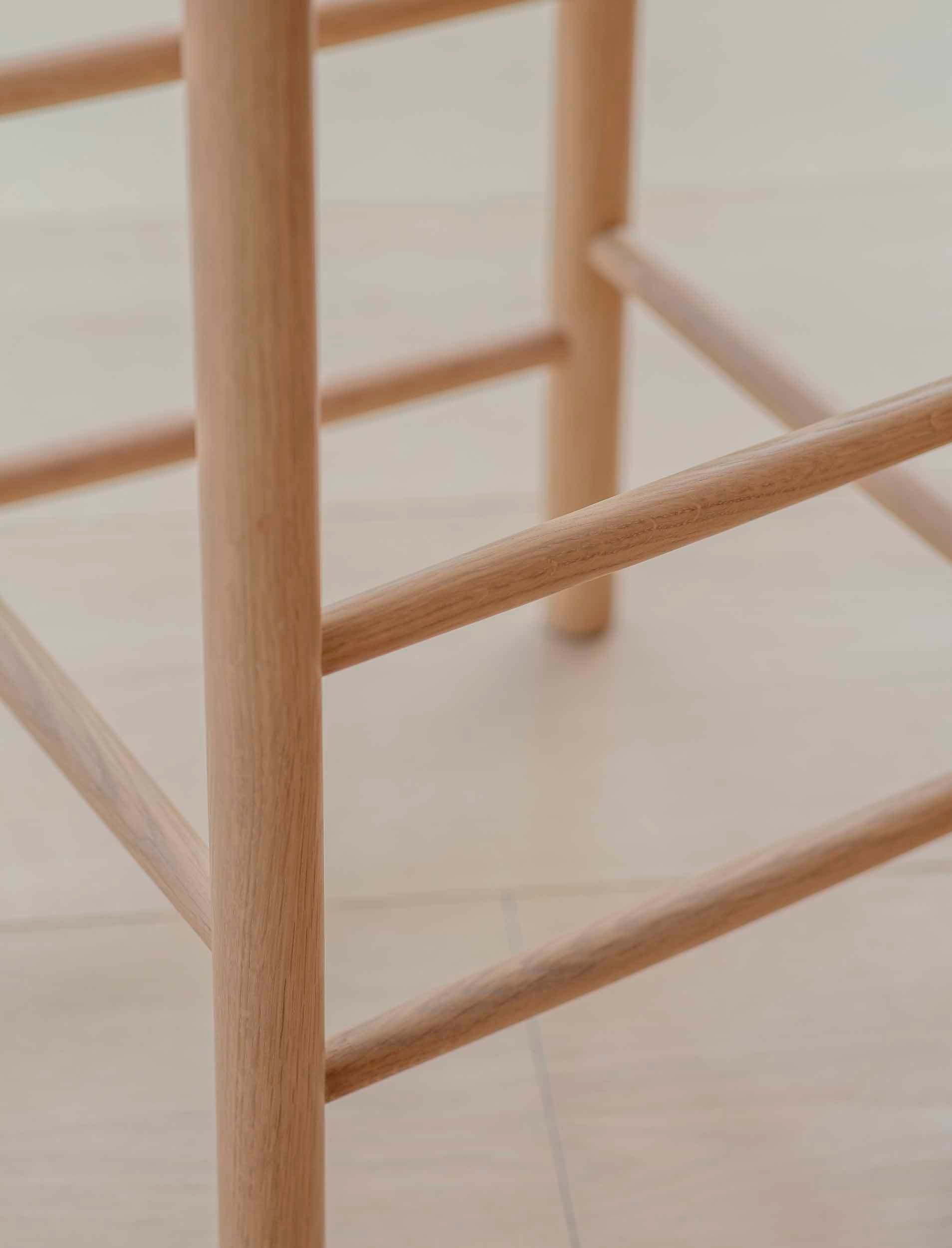 Longworth Bar Stool With Back Natural - Bar Tables & Stools - Garden Trading -