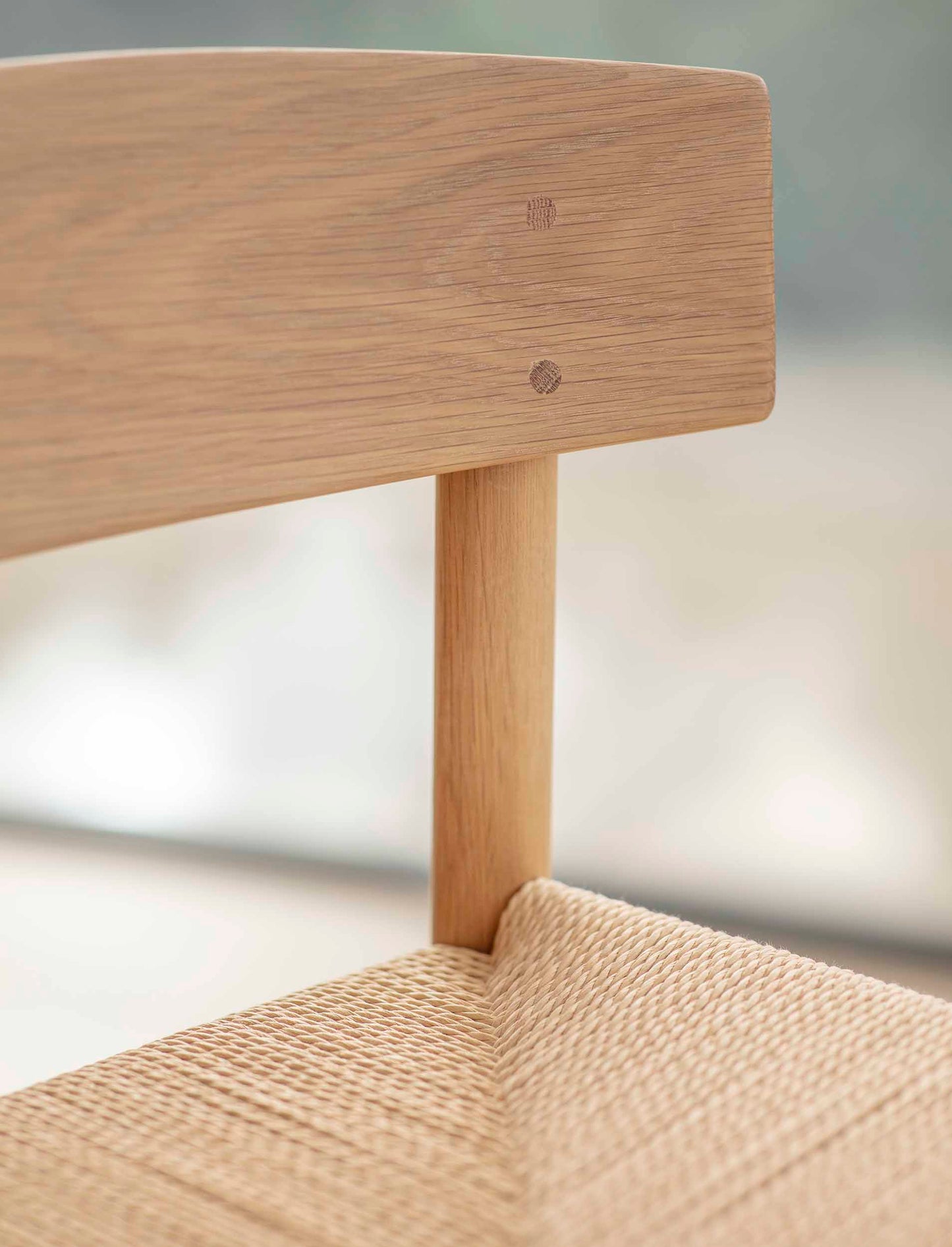 Longworth Bar Stool With Back Natural