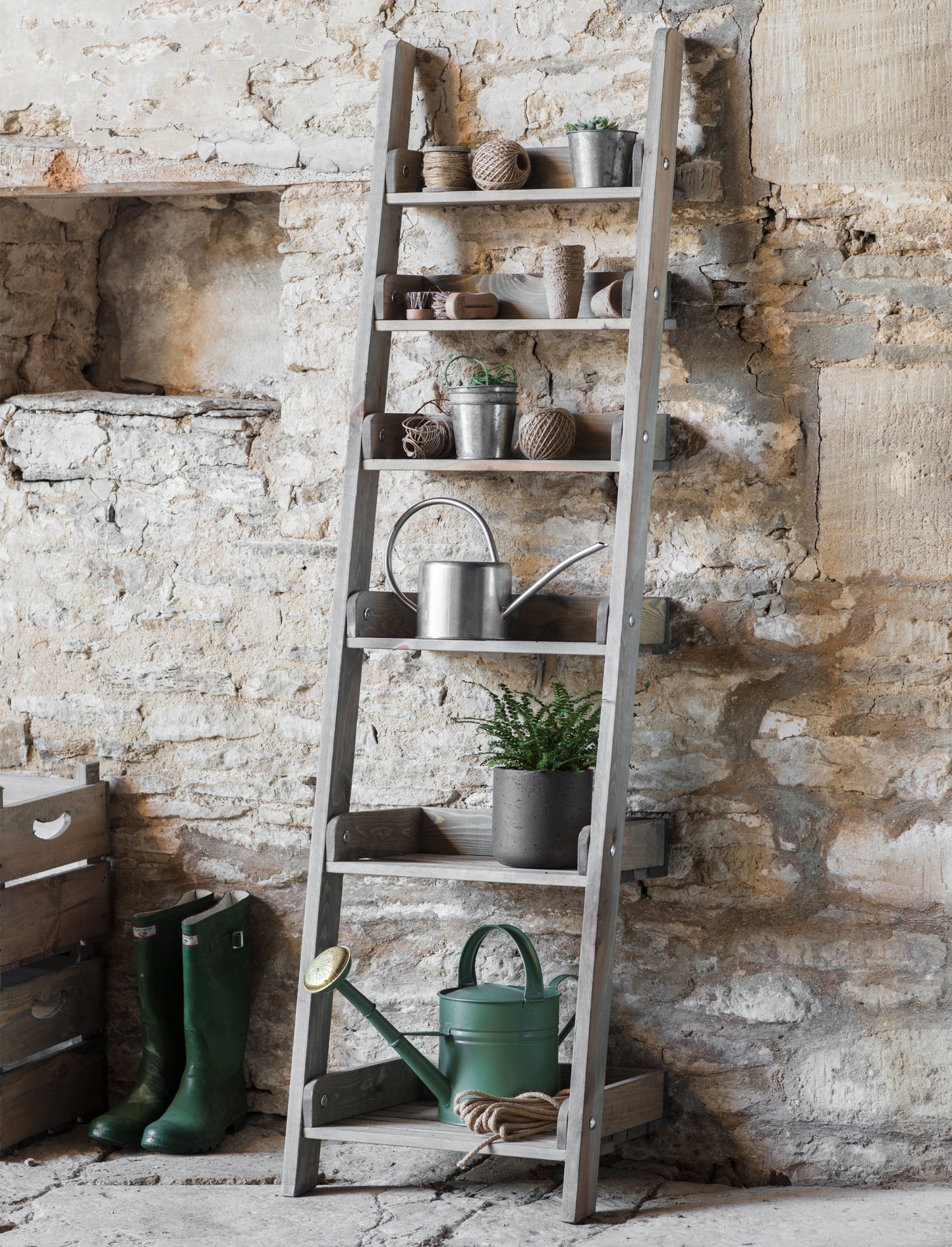 Aldsworth Shelf Ladder Small Natural