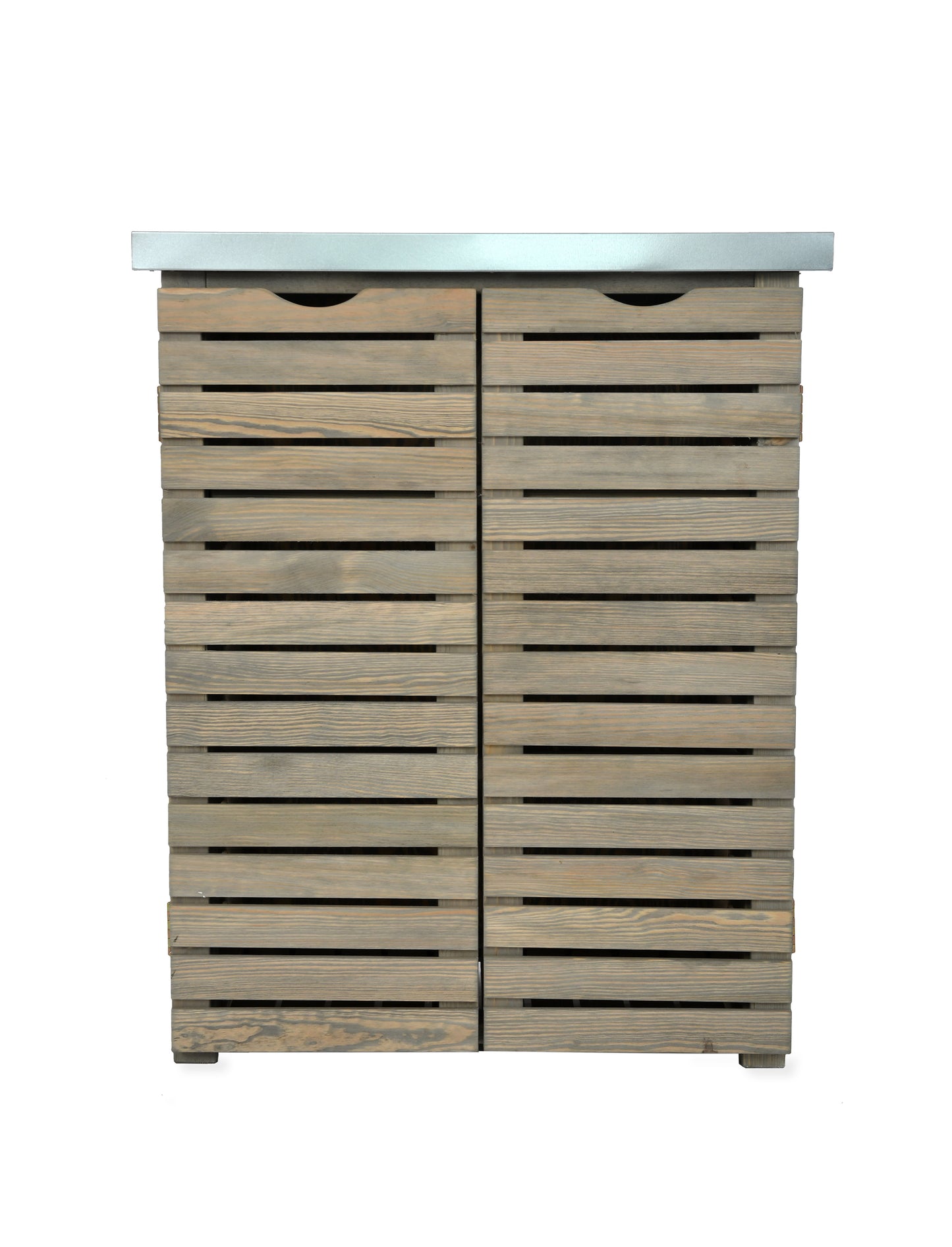 Aldsworth Slatted Storage Unit Natural - Outdoor Storage - Garden Trading -