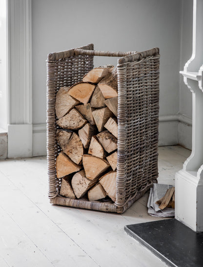 Bembridge Log Holder Natural - Log Storage & Baskets - Garden Trading -