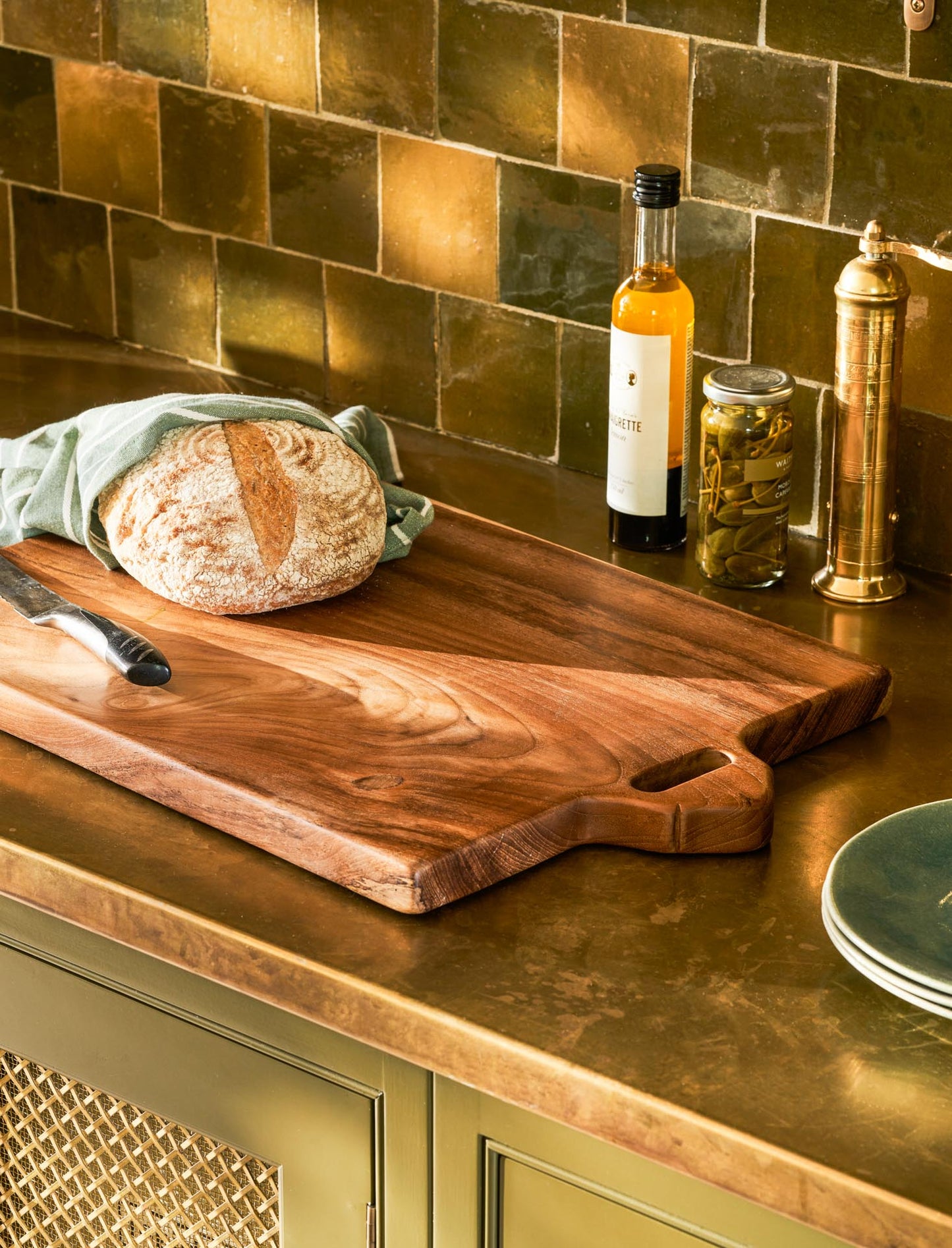Rowstock Chopping Board Natural - Serveware - Garden Trading -