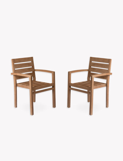 Radley Carver Chairs Set of 2 Antique Wash