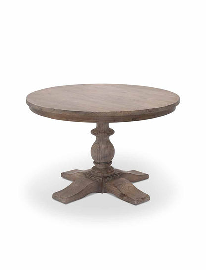 Topsham Round Dining Table Natural - Dining Tables & Sets - Garden Trading -