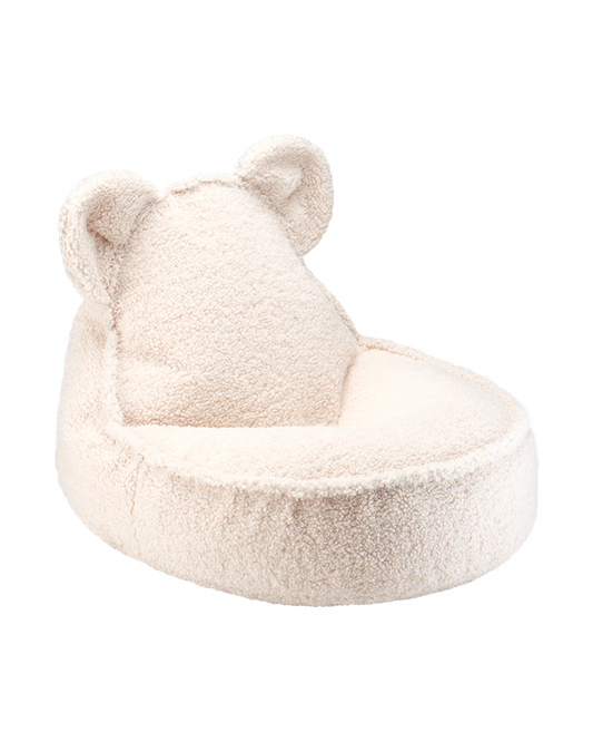 Wigiwama Bear Beanbag - White