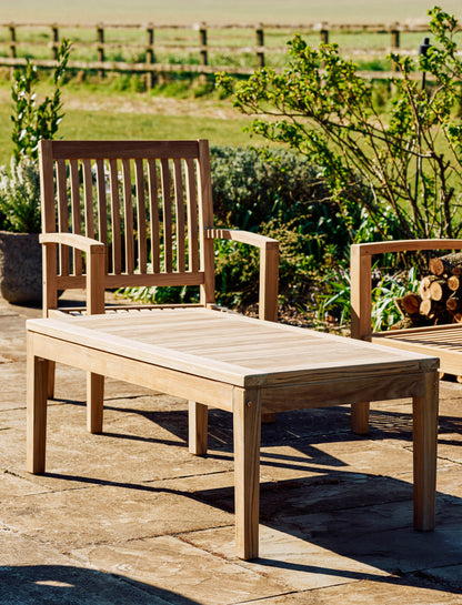 Comfort Teak 4 Seater & Coffee Table Set
