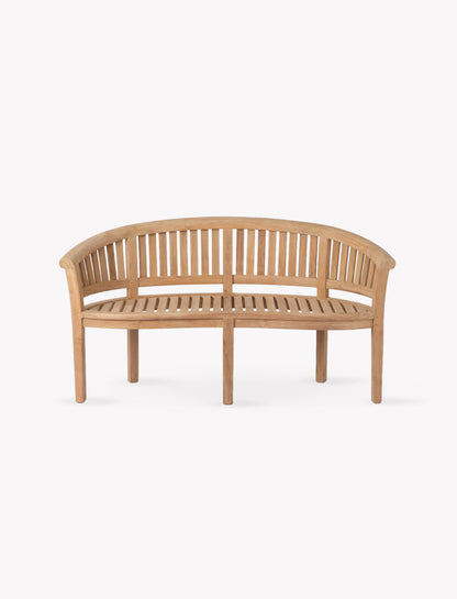 Crummock Teak Bench 3 Seater 160cm - Chairs & Loungers - Garden Trading -