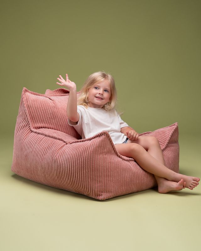 Pink Mousse Beanbag Chair