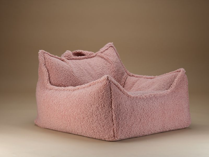 Guava Pink Beanbag Chair