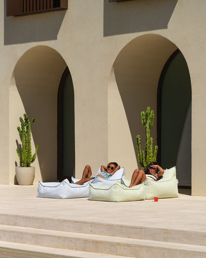 Wigiwama Outdoor Square Ottoman - Green