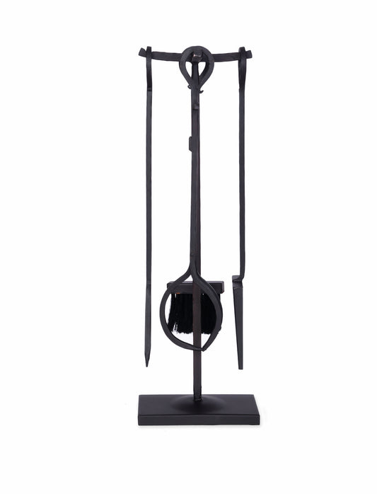 Classic Fireside Tools Set of 4 Antique Bronze - Fireside Accessories - Garden Trading -