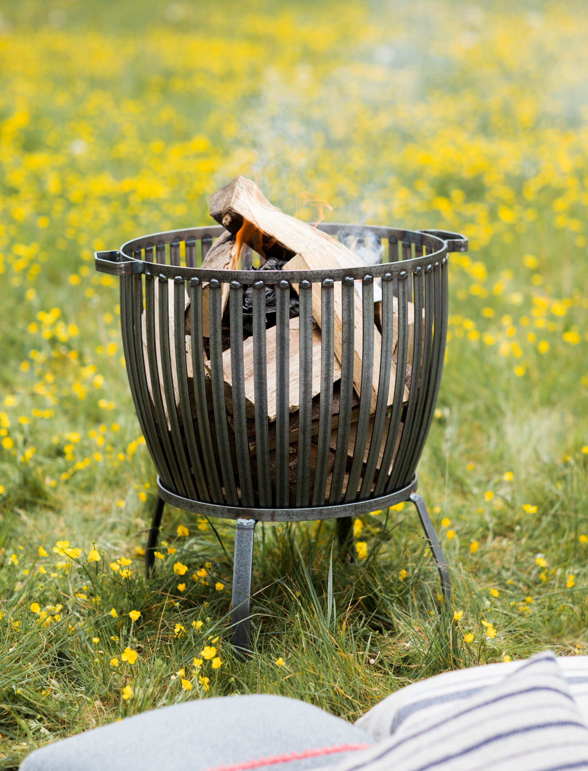 Barrington Fire Pit Large - Fire Pits & Chimineas - Garden Trading -