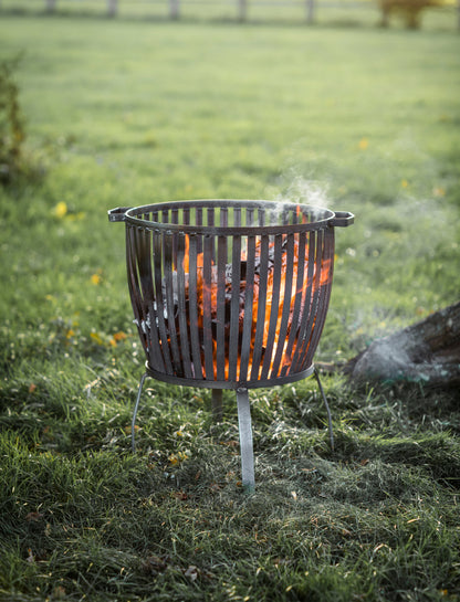 Barrington Fire Pit Large - Fire Pits & Chimineas - Garden Trading -