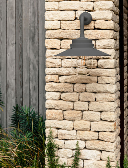 Semington Wall Light Carbon Steel - Wall Lights - Garden Trading -