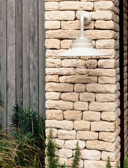 Semington Wall Light Clay Steel - Wall Lights - Garden Trading -