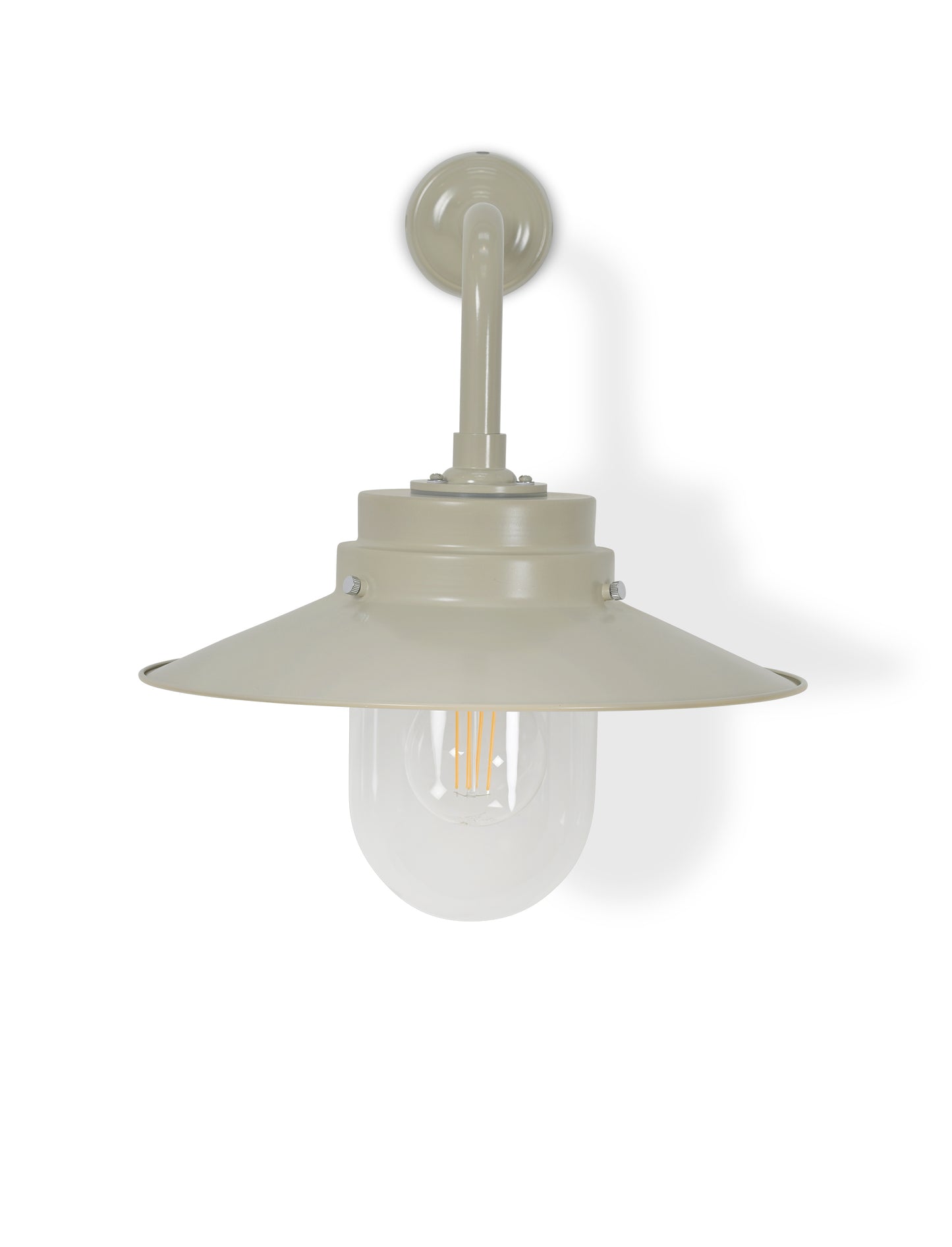 Semington Wall Light Clay Steel - Wall Lights - Garden Trading -