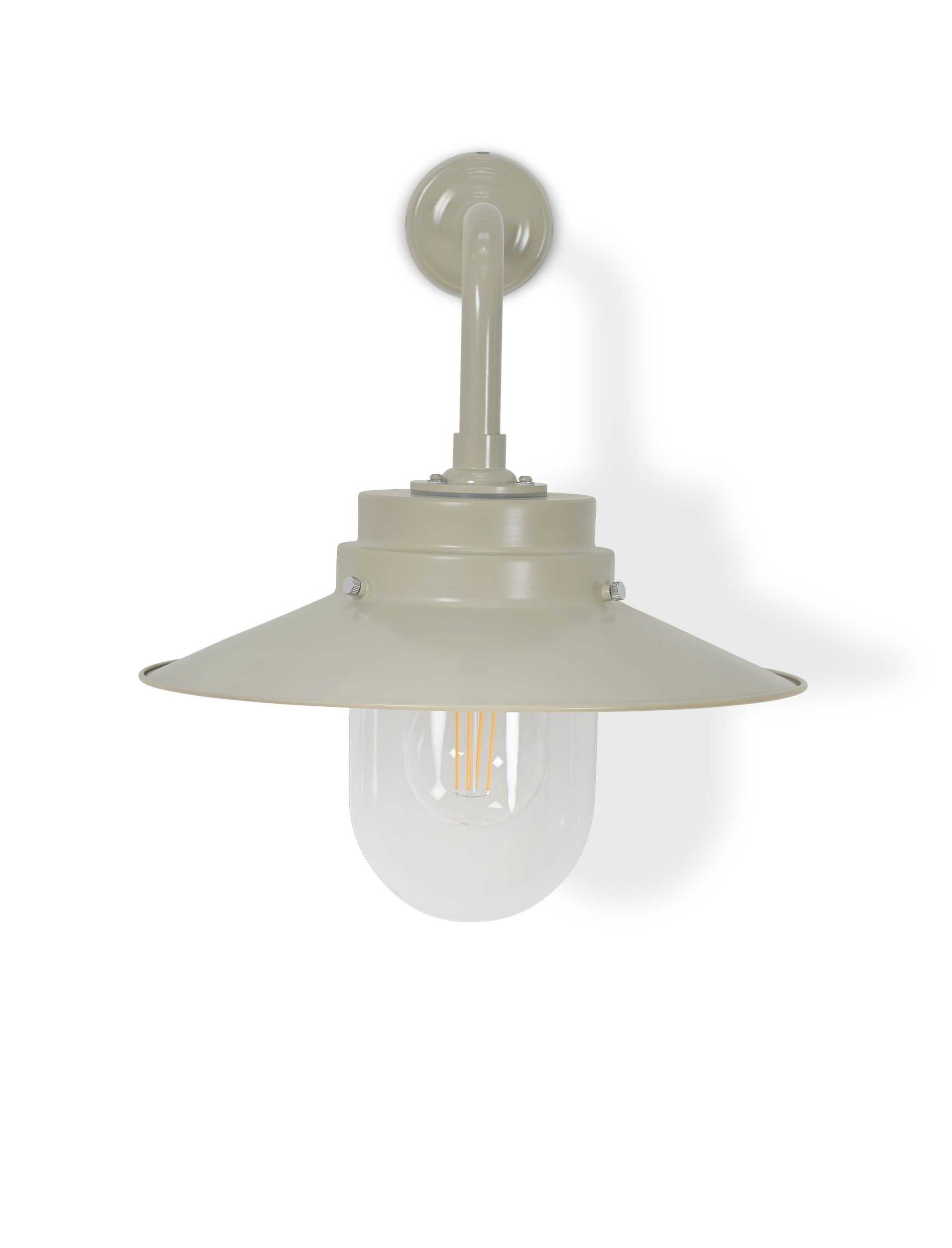 Semington Wall Light Clay Steel - Wall Lights - Garden Trading -