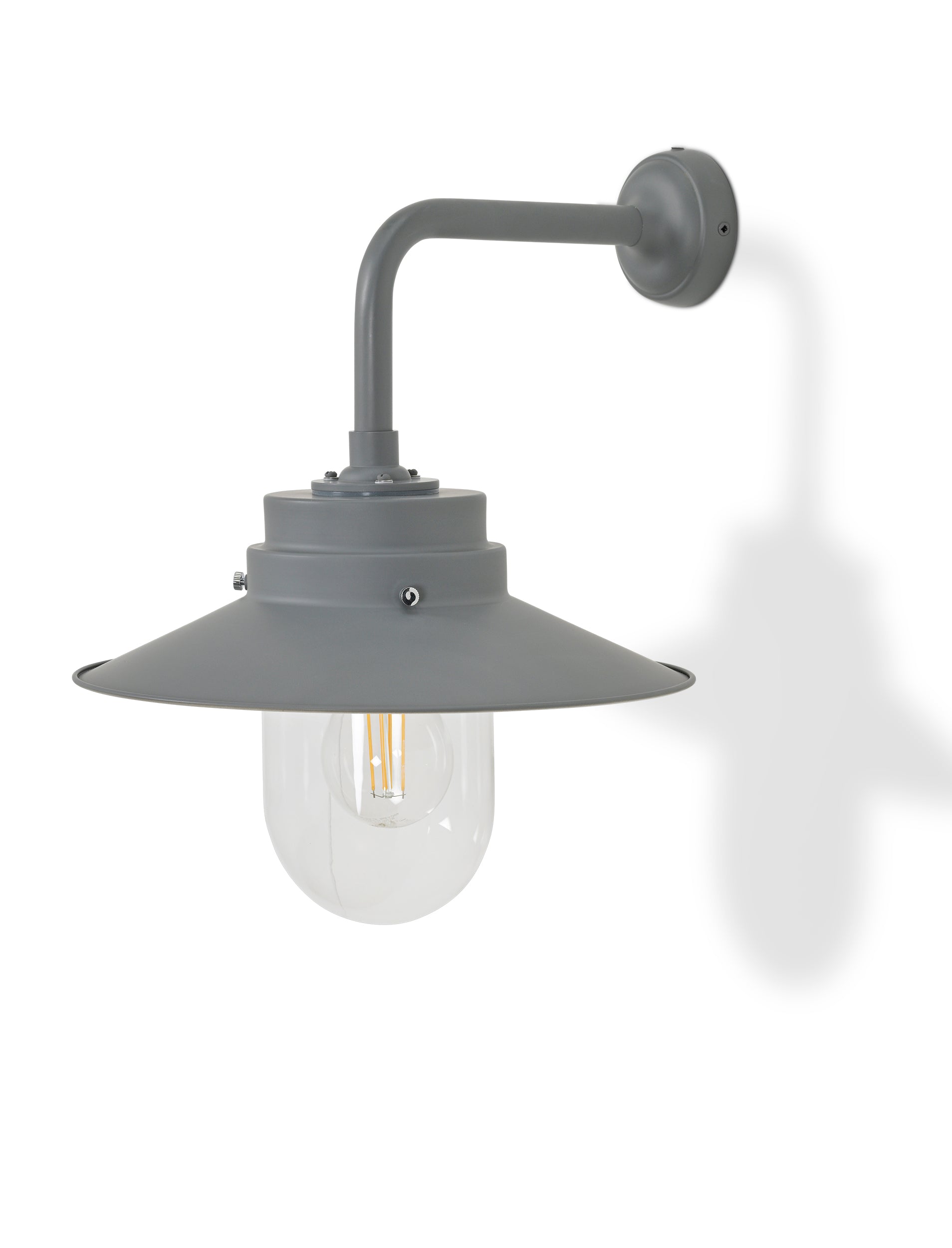 Semington Wall Light Charcoal Steel - Wall Lights - Garden Trading -