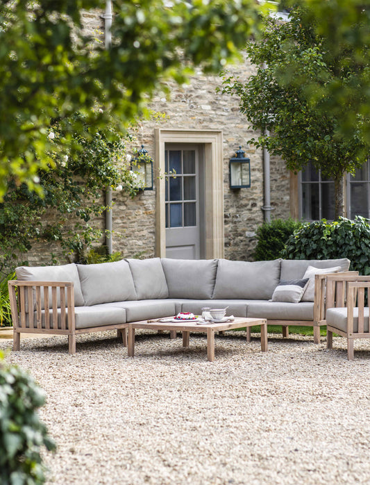 Porthallow Corner Sofa Set Natural
